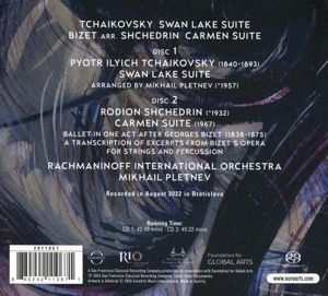 Produktbild: Swan Lake Suite & Carmen Suite