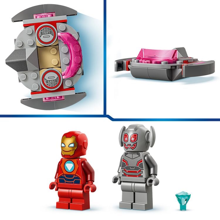 Produktbild: LEGO ǀ Marvel 11209 Iron Man und Seine Fantastischen Freunde Ultron vs. Iron Man