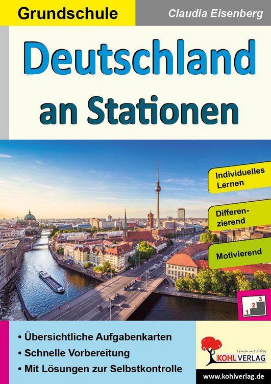 Produktbild: Deutschland an Stationen / Grundschule