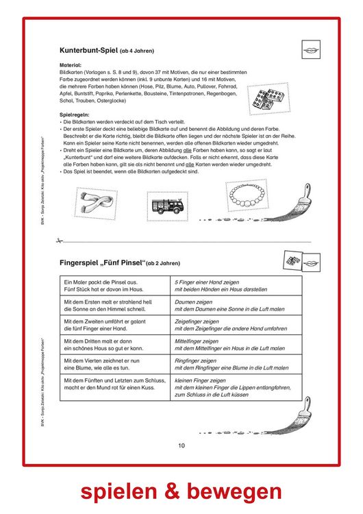 Produktbild: Kita aktiv Projektmappe Farben