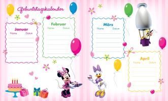 Produktbild: Disney Minnie Schleifen-Boutique Kindergartenfreundebuch