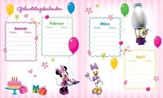 Produktbild: Disney Minnie Schleifen-Boutique Kindergartenfreundebuch