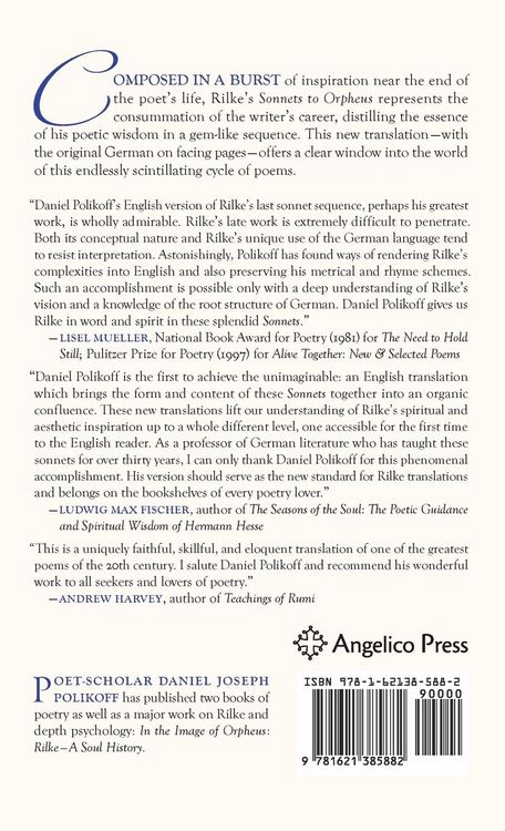 Produktbild: Sonnets to Orpheus (Bilingual Edition)