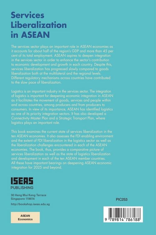 Produktbild: Services Liberalization in ASEAN