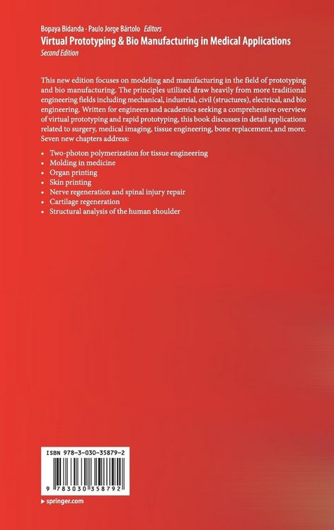 Produktbild: Virtual Prototyping & Bio Manufacturing in Medical Applications