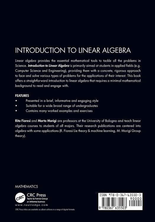 Produktbild: Introduction to Linear Algebra