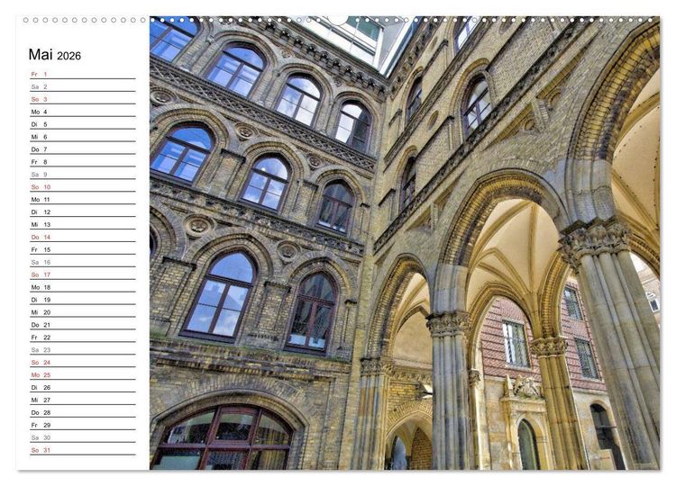 Produktbild: Bremen ganz nah (hochwertiger Premium Wandkalender 2026 DIN A2 quer), Kunstdruck in Hochglanz
