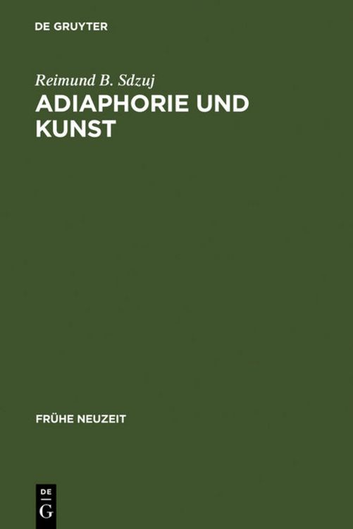 Produktbild: Adiaphorie und Kunst
