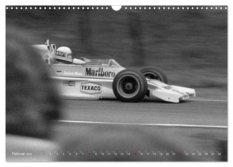 Produktbild: Grand Prix - Formel-Rennen 1972-1977 (Wandkalender 2026 DIN A3 quer), CALVENDO Monatskalender