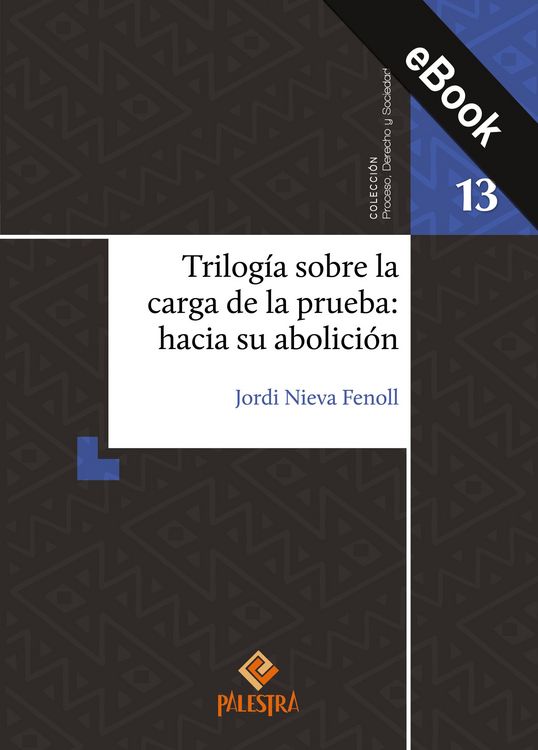 Produktbild: Trilog&iacute;a sobre la carga de la prueba: hacia su abolici&oacute;n