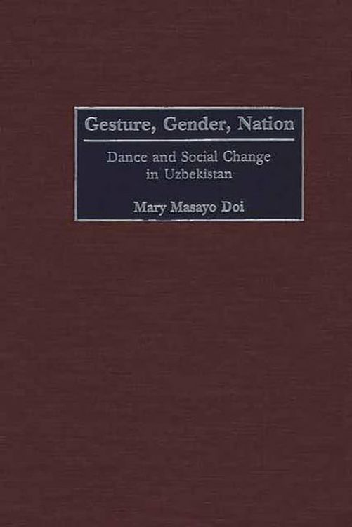 Produktbild: Gesture, Gender, Nation