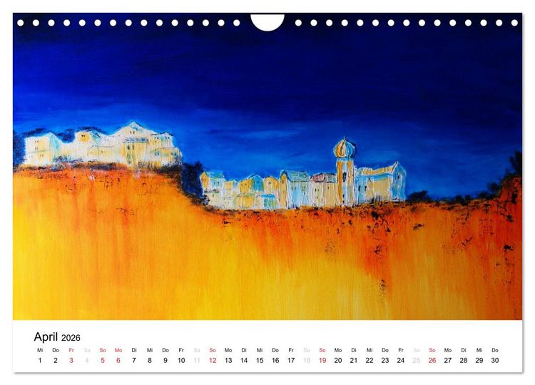 Produktbild: Heike Adam - Italienische Reise (Wandkalender 2026 DIN A4 quer), CALVENDO Monatskalender