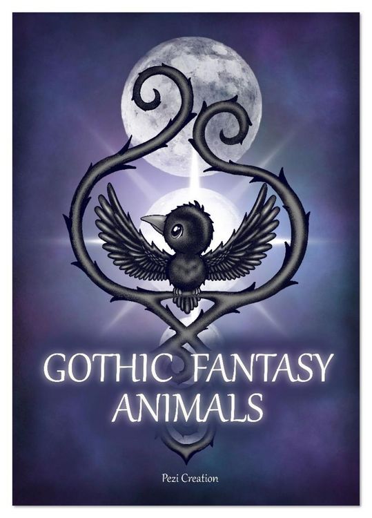 Produktbild: Gothic Fantasy Animals (Desk Calendar 2026 DIN A5 portrait), CALVENDO 12 Month DeskCalendar