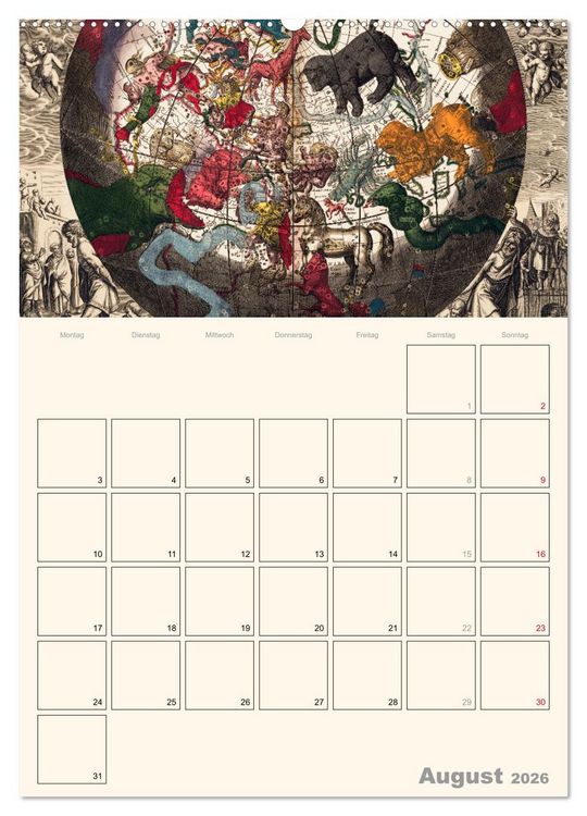 Produktbild: Zu den Sternen - mit Planerfunktion (hochwertiger Premium Wandkalender 2026 DIN A2 hoch), Kunstdruck in Hochglanz