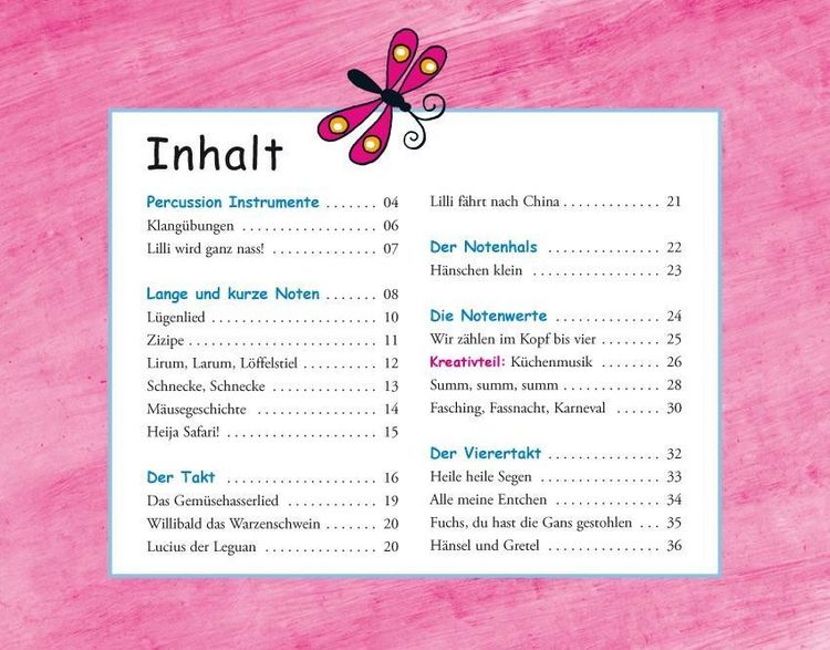 Produktbild: Lillis Percussionschule (mit CD)