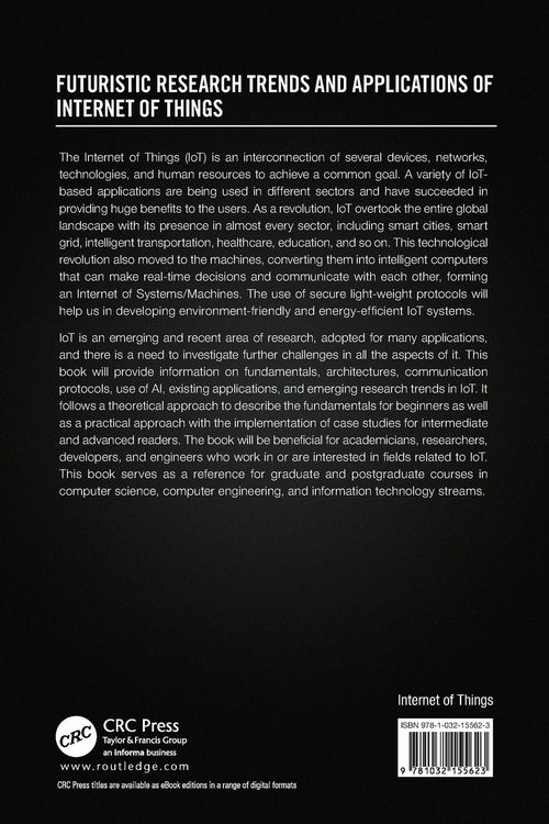 Produktbild: Futuristic Research Trends and Applications of Internet of Things