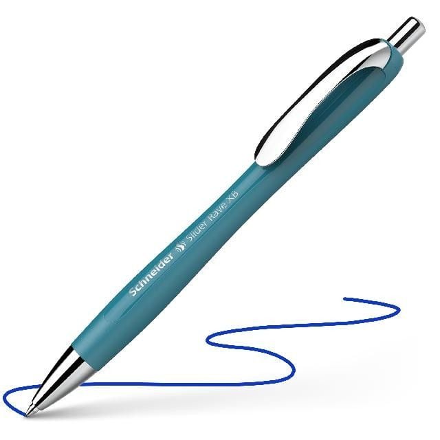 Produktbild: Schneider Kugelschreiber Slider Rave teal, Mine Slider 755 XB blau