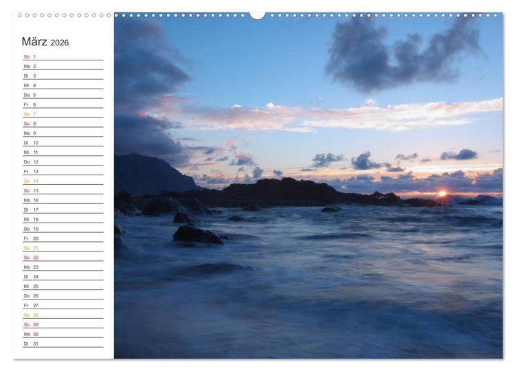 Produktbild: Der Norden von Teneriffa (Wandkalender 2026 DIN A2 quer), CALVENDO Monatskalender