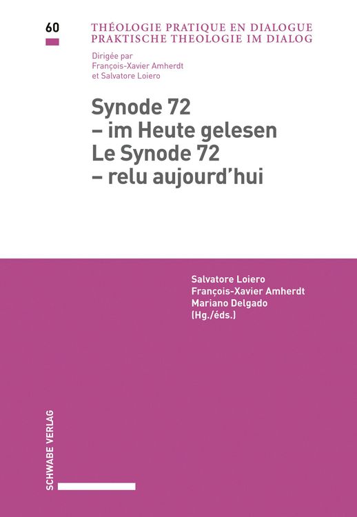 Produktbild: Synode 72 - im Heute gelesen / Le Synode 72 - relu aujourd'hui