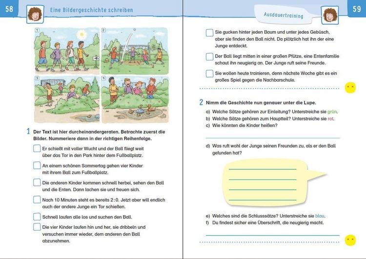 Produktbild: &Uuml;bungsheft - Aufsatz 3.Klasse