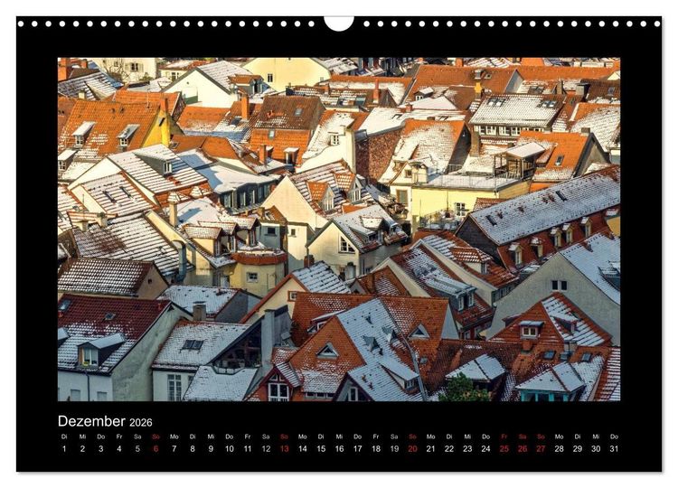 Produktbild: Heidelberg Views - Heidelberger Ansichten (Wandkalender 2026 DIN A3 quer), CALVENDO Monatskalender
