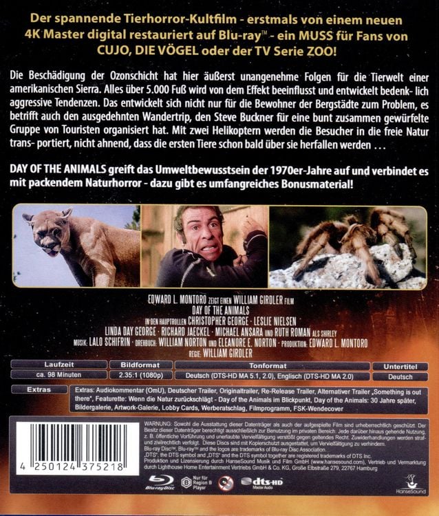 Produktbild: Day of the Animals - Panik in der Sierra Nova