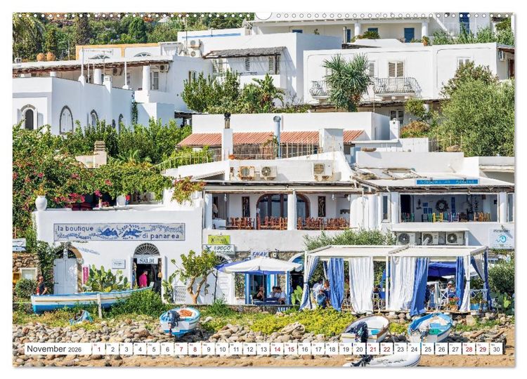 Produktbild: Italien - Inselparadiese von Capri bis Alicudi (hochwertiger Premium Wandkalender 2026 DIN A2 quer), Kunstdruck in Hochglanz