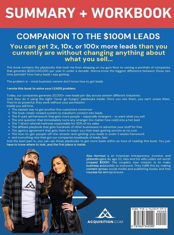 Produktbild: $100M Leads Summary & Workbook