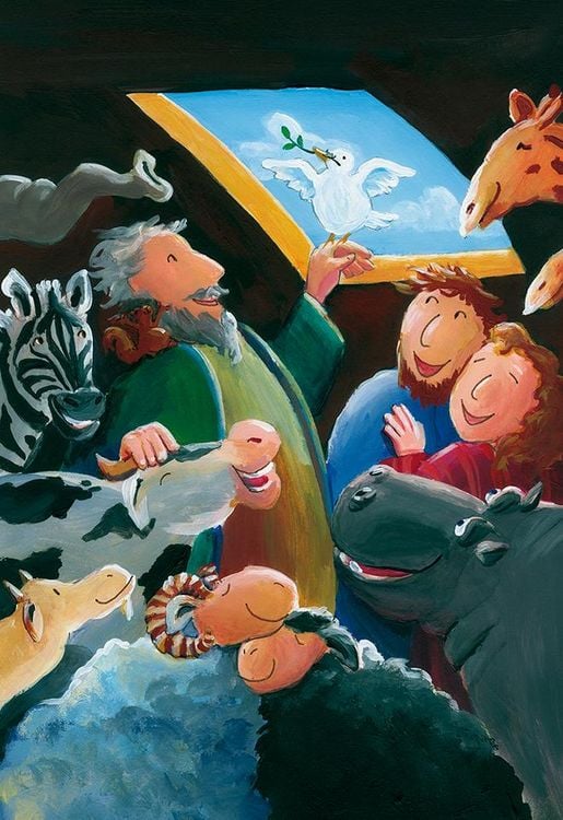 Produktbild: Die 3-Minuten-Kinderbibel