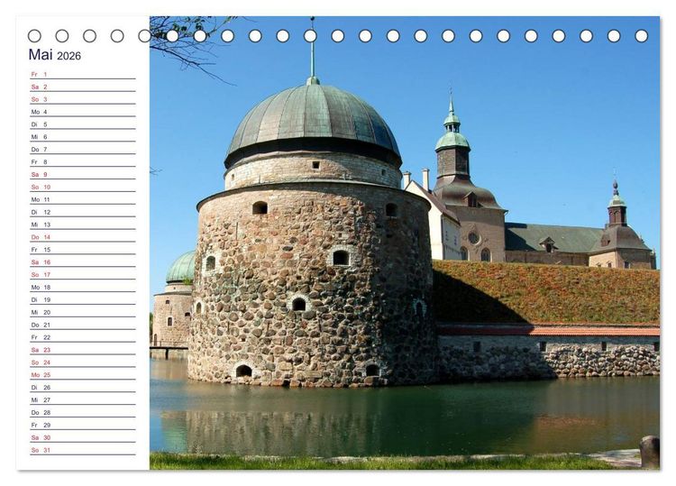Produktbild: faszinierendes Schweden Smaland (Tischkalender 2026 DIN A5 quer), CALVENDO Monatskalender
