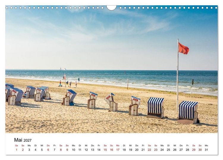 Produktbild: So Sch&ouml;n ist Norddeutschland (Wandkalender 2027 DIN A3 quer), CALVENDO Monatskalender