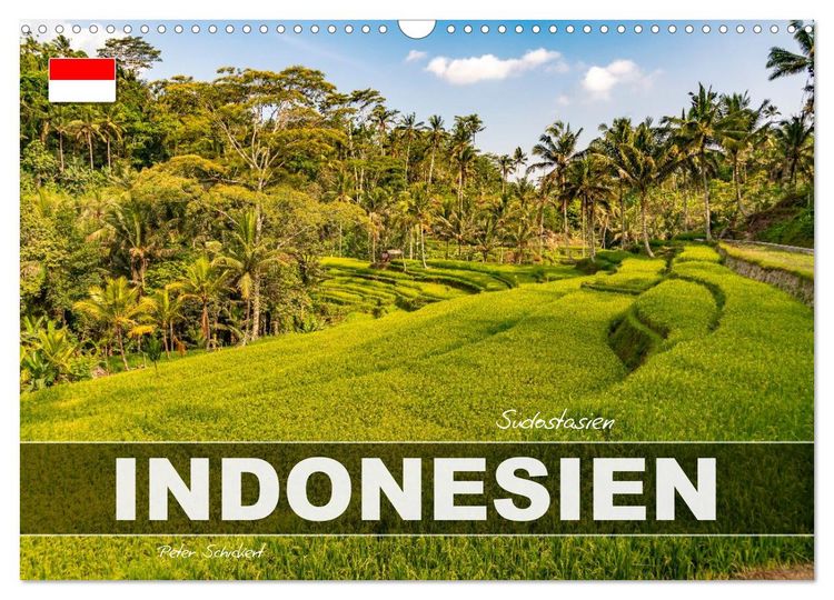 Produktbild: S&uuml;dostasien - Indonesien (Wandkalender 2027 DIN A3 quer), CALVENDO Monatskalender