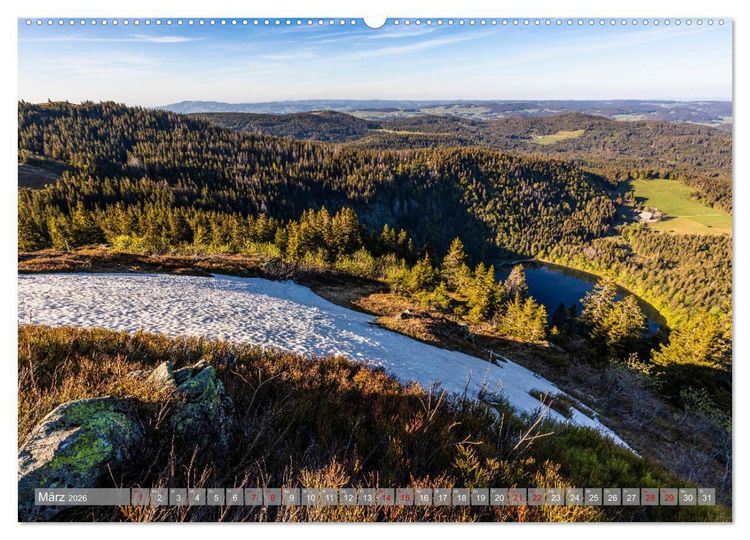 Produktbild: Ein Jahr im Schwarzwald (hochwertiger Premium Wandkalender 2026 DIN A2 quer), Kunstdruck in Hochglanz