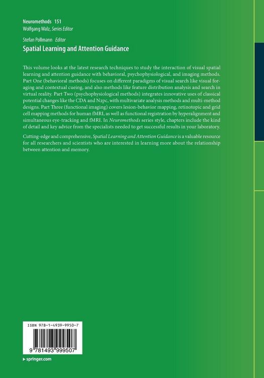 Produktbild: Spatial Learning and Attention Guidance