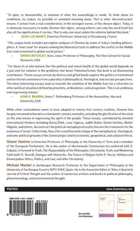 Produktbild: Deconstructing Zionism