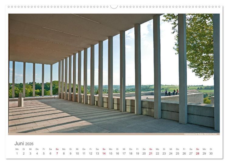 Produktbild: Der Neckar - Unterwegs in Deutschland (Wandkalender 2026 DIN A2 quer), CALVENDO Monatskalender