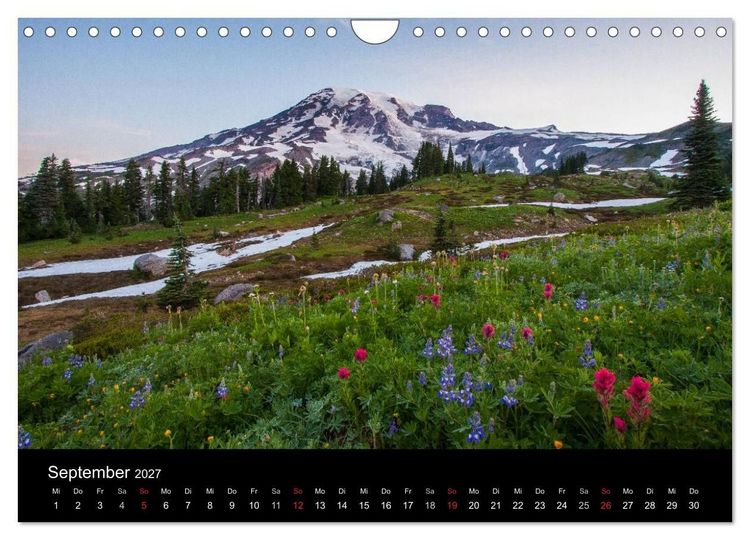 Produktbild: Das "gr&uuml;ne" Nordamerika - Kanada und USA (Wandkalender 2027 DIN A4 quer), CALVENDO Monatskalender