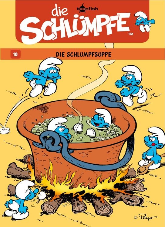 Produktbild: Die Schl&uuml;mpfe 10. Die Schlumpfsuppe