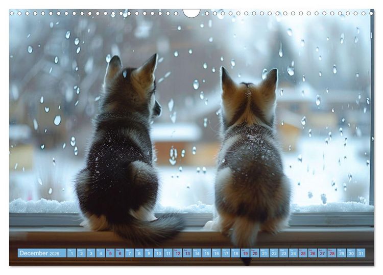 Produktbild: Sled Dogs - the Dream of Running (Wall Calendar 2026 DIN A3 landscape), CALVENDO 12 Month Wall Calendar