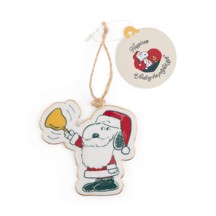 Produktbild: Metallanh&auml;nger Santa Snoopy, Peanuts