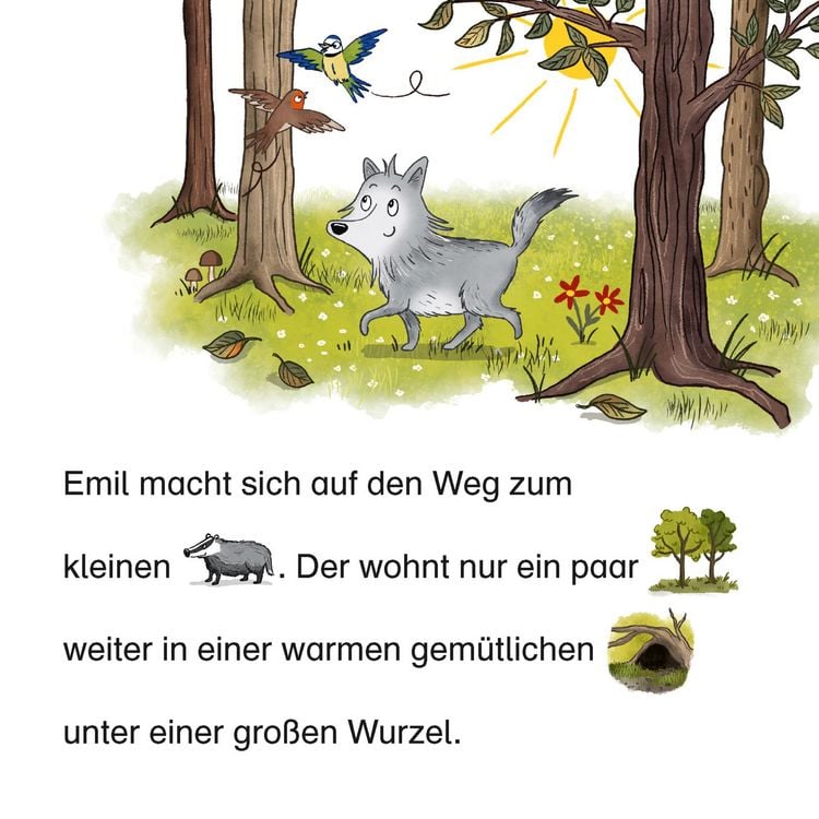 Produktbild: Maxi Pixi 470: Der kleine Wolf findet einen Freund