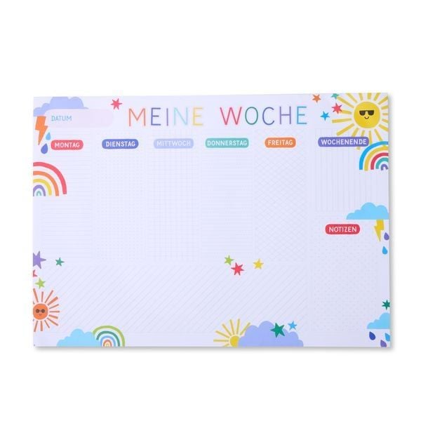 Produktbild: Wochenplaner A3 "Sonnenschein"