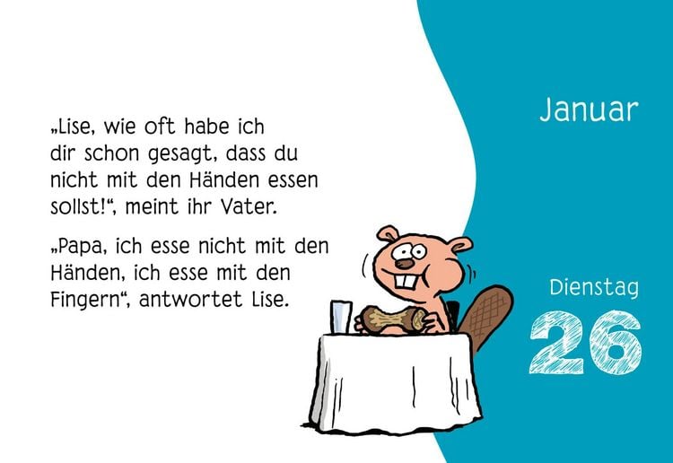 Produktbild: Kinder-Witze zum Ablachen! 2027: Mein Kalender f&uuml;r jeden Tag