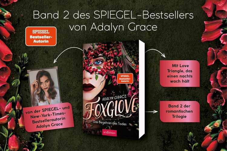 Produktbild: Foxglove &ndash; Das Begehren des Todes (Belladonna 2)