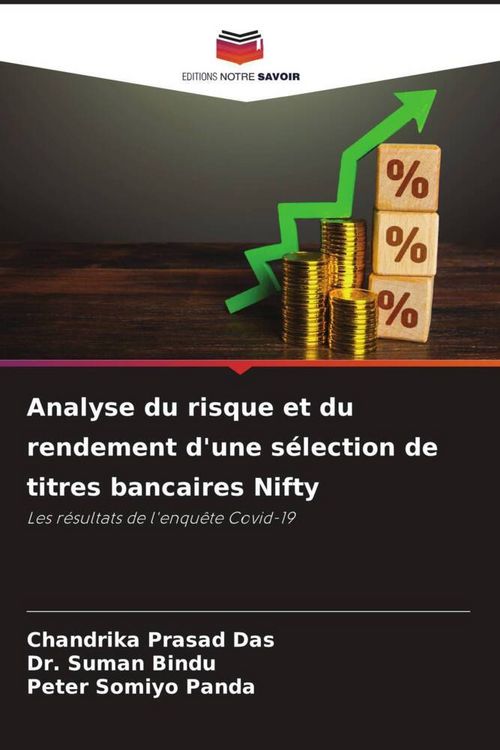 Produktbild: Analyse du risque et du rendement d'une s&eacute;lection de titres bancaires Nifty