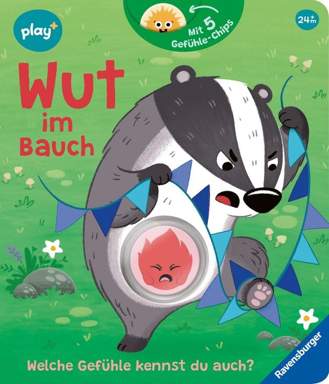 Produktbild: Play+ Mein lustiges Spielbuch Wut im Bauch - ab 2 Jahre