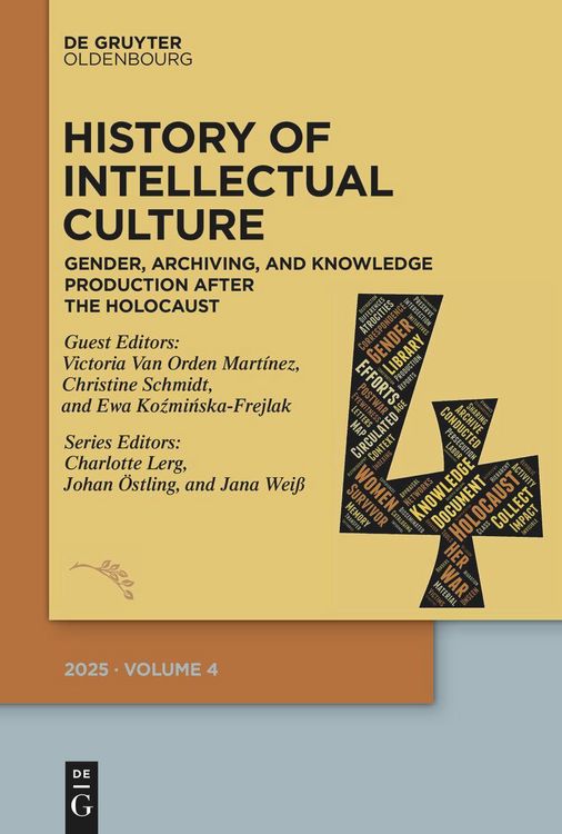 Produktbild: History of Intellectual Culture 4/2025