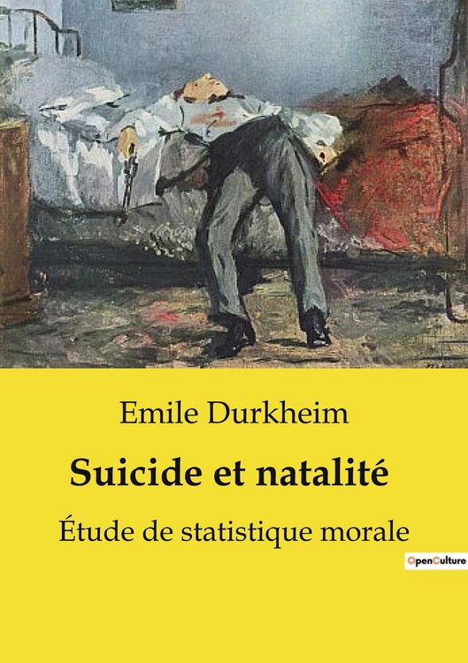 Produktbild: Suicide et natalit&eacute;
