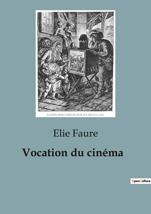 Produktbild: Vocation du cin&eacute;ma