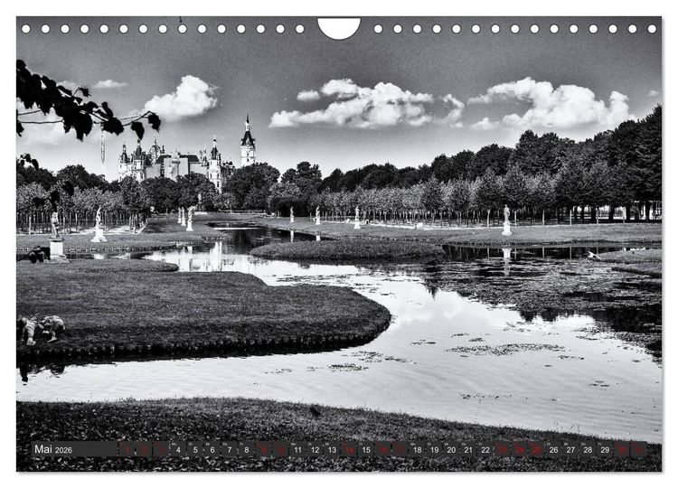 Produktbild: Ein Blick auf Schwerin (Wandkalender 2026 DIN A4 quer), CALVENDO Monatskalender